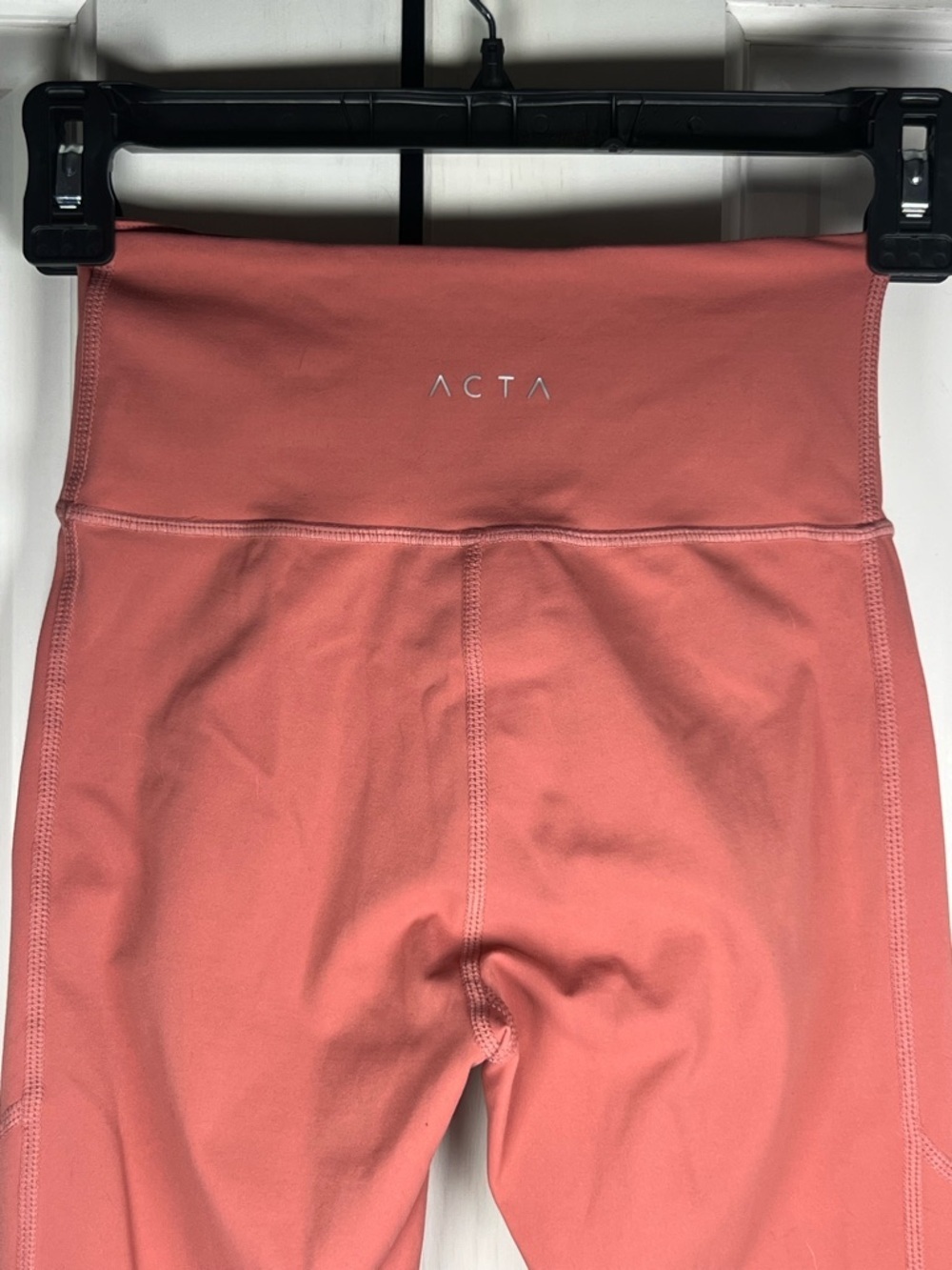 ACTA Gently Used Dusty Rose High-Waist 2-piece Legging + Top Set Size XS - Picture 5 of 6